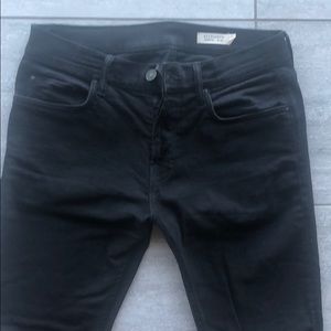 Men’s black All Saints cigarette jeans - sz 31